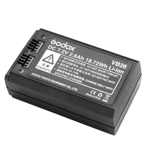 Battery Lithium Godox VB-26 for V860III/V1 Battery Lithium Godox VB-26 for V860III/V1